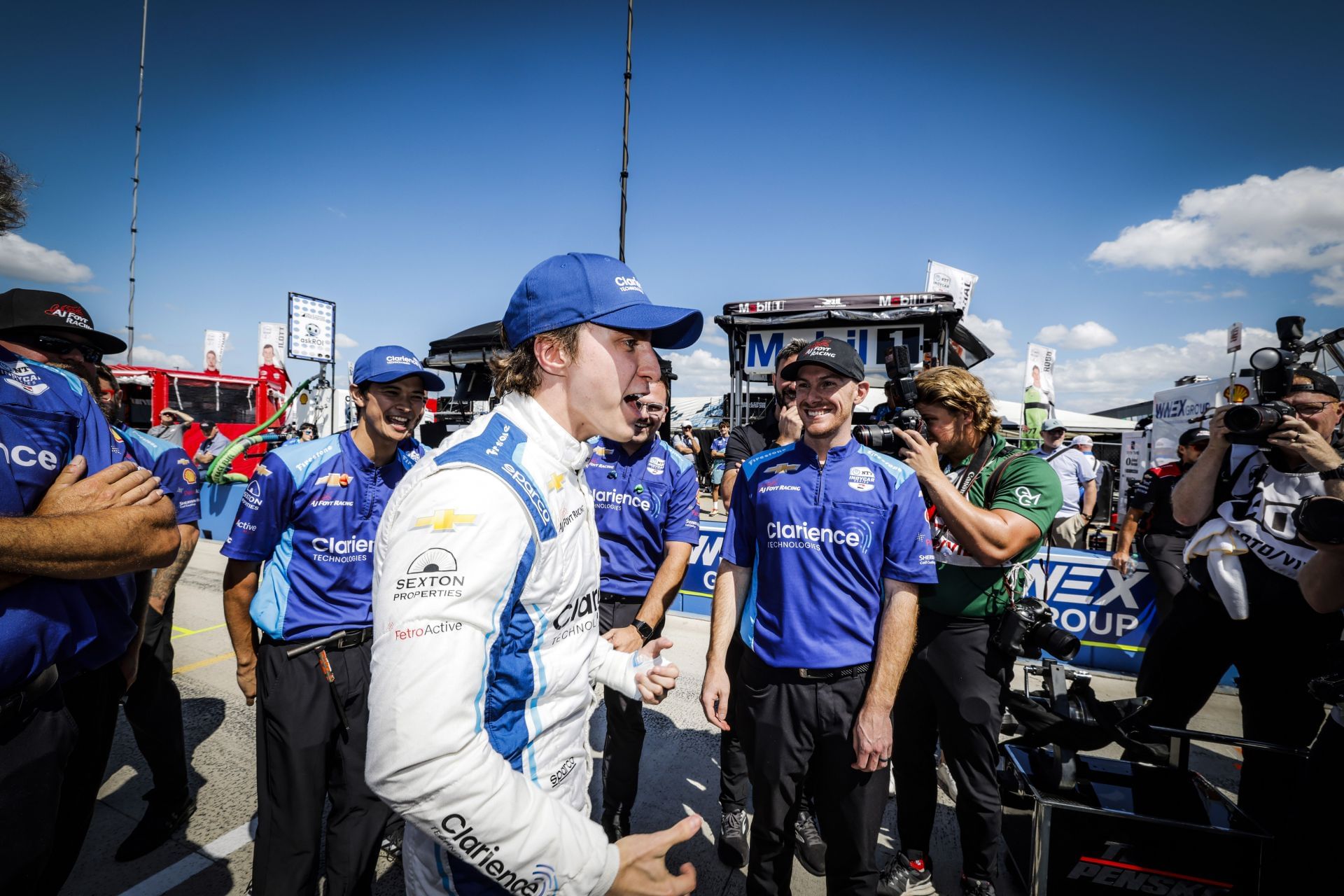 David Malukas v sérii NTT IndyCar Snap -On Milwaukee Mile 250 - Zdroj: Getty