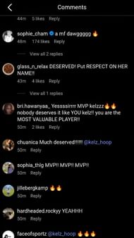 Cunningham's comment