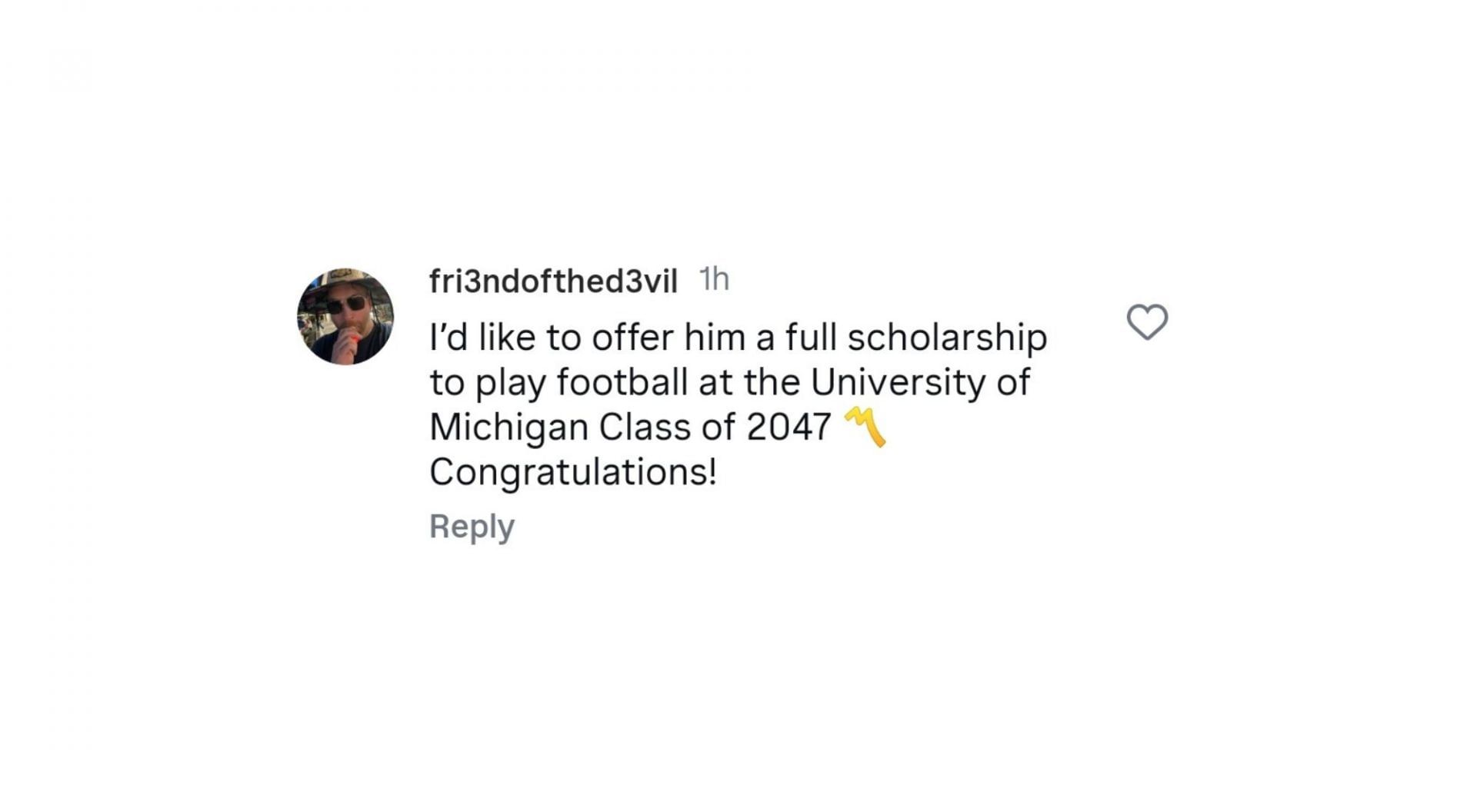 Fans congratulates J.J. McCarthy as ex-Wolverines QB welcomes baby boy