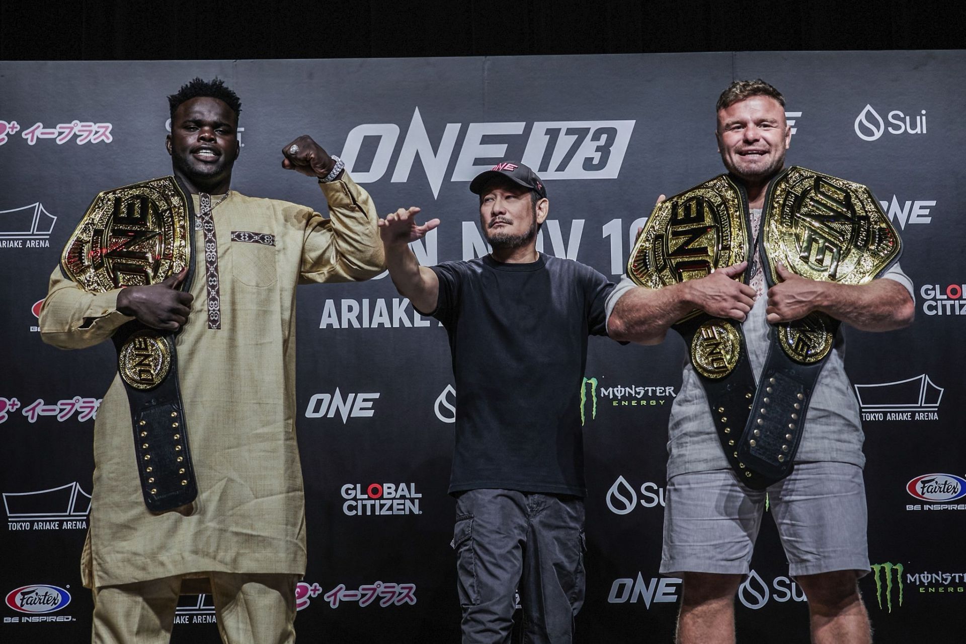 Anatoly Malykhin (R) and  &lsquo;Reug Reug&rsquo; (L) | Image by ONE Championship