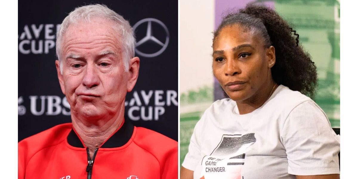 John McEnroe (L) and Serena Williams (R) (Image Source: Getty)
