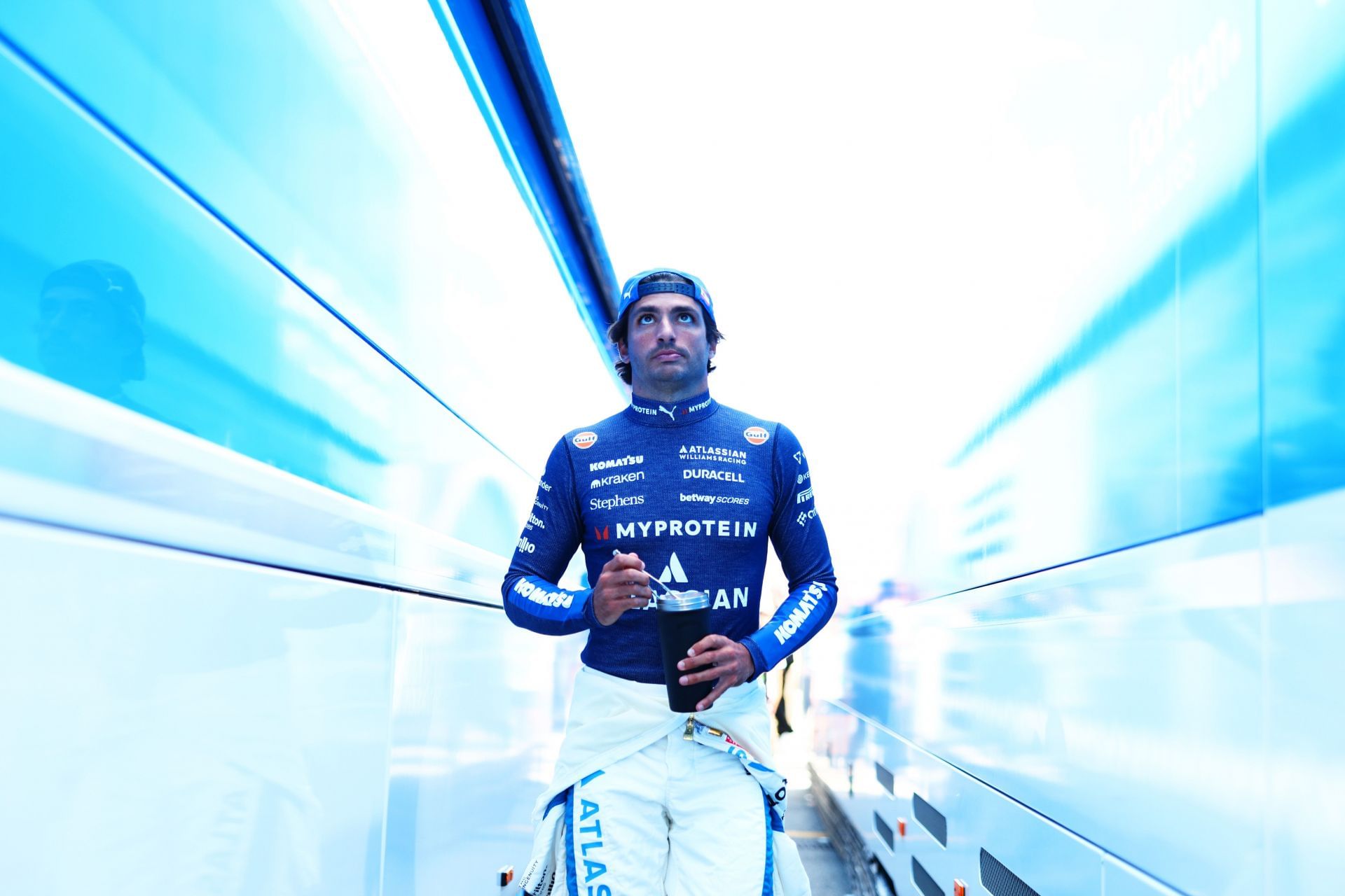 Carlos Sainz ahead of final practice for the Italian Grand Prix - Source: Getty