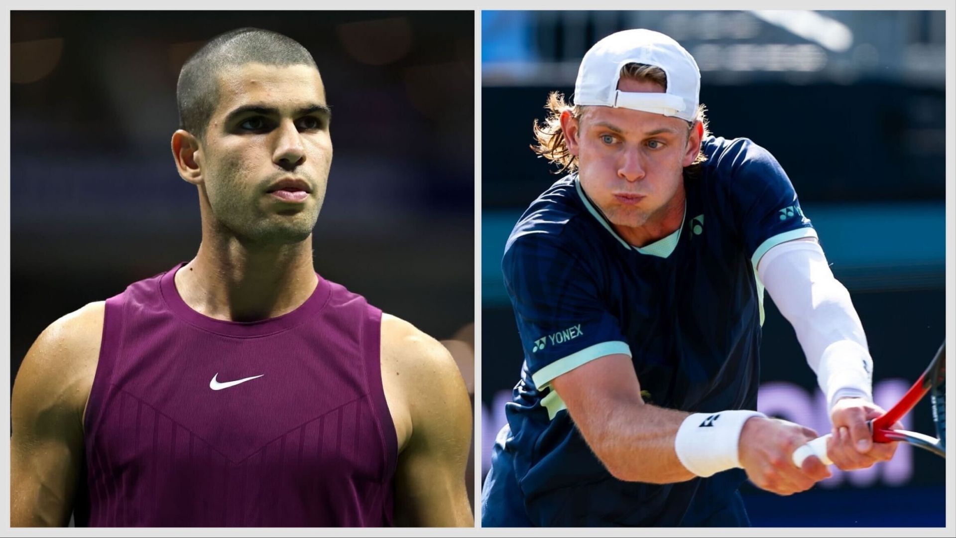 Carlos Alcaraz vs Zizou Bergs is one of the second-round matches at the Japan Open 2025. (Photos: Getty)