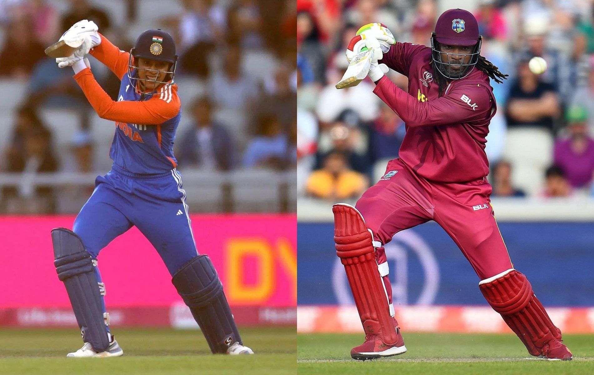 Smriti Mandhana, Chris Gayle