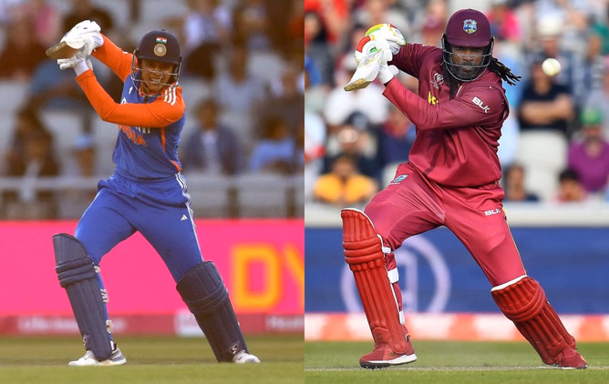 Smriti Mandhana vs Chris Gayle - comparing their ODI stats after opening in 107 matches