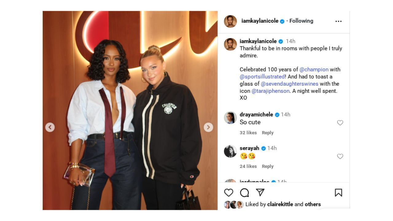 Source: (Via Instagram/ @iamkaylanicole)