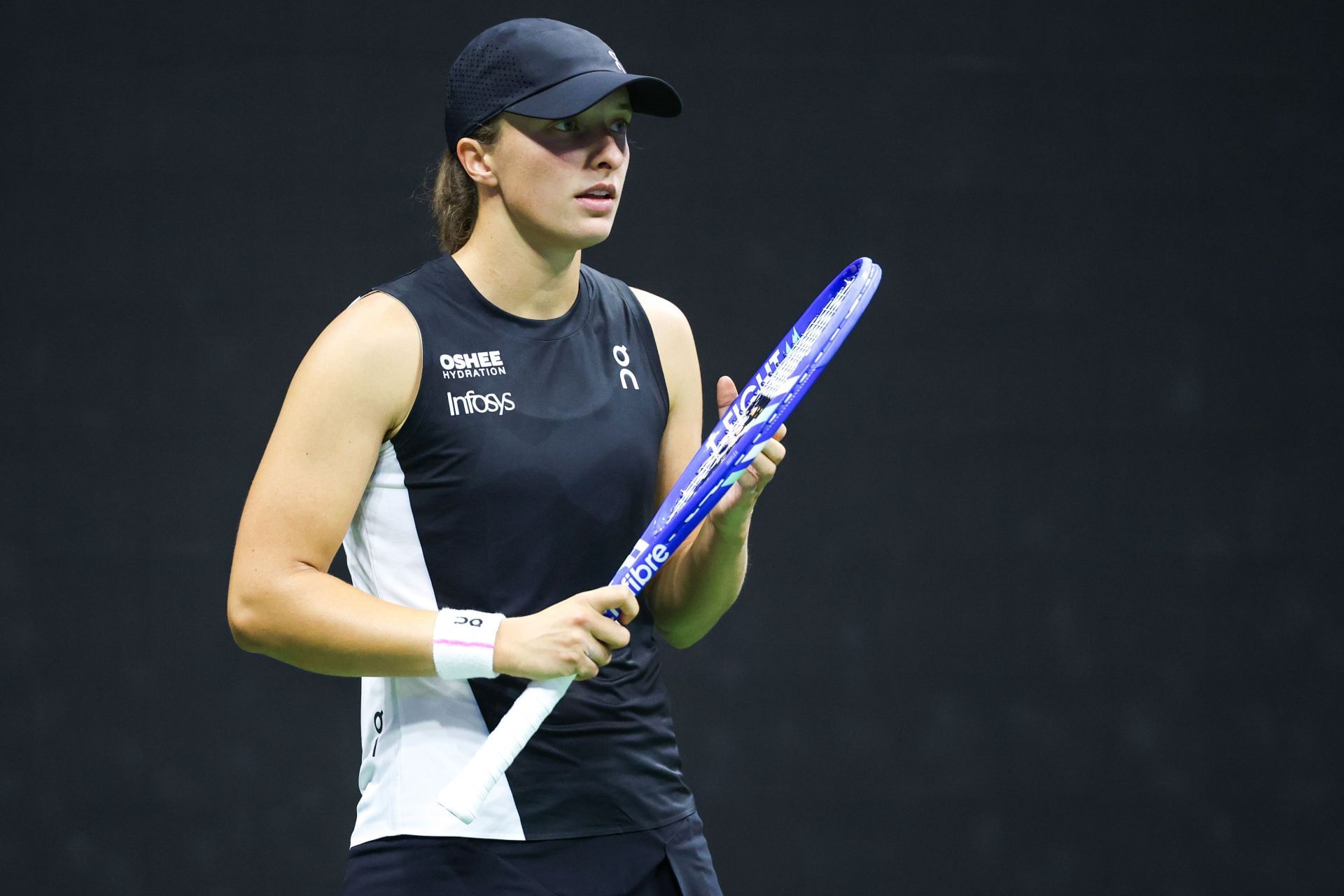 Iga Swiatek pictured at the 2025 US Open | Image Source: Getty