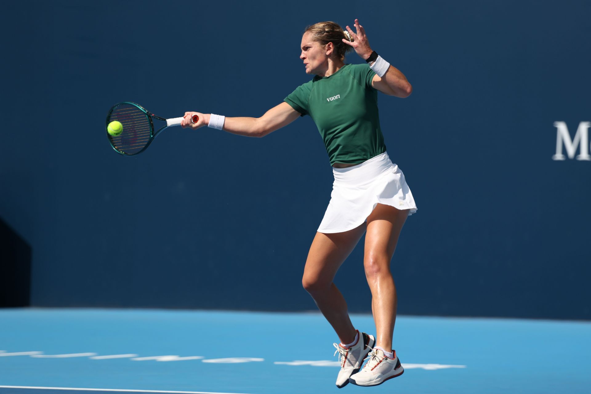 Caty McNally pictured at the 2025 China Open | Image Source: Getty