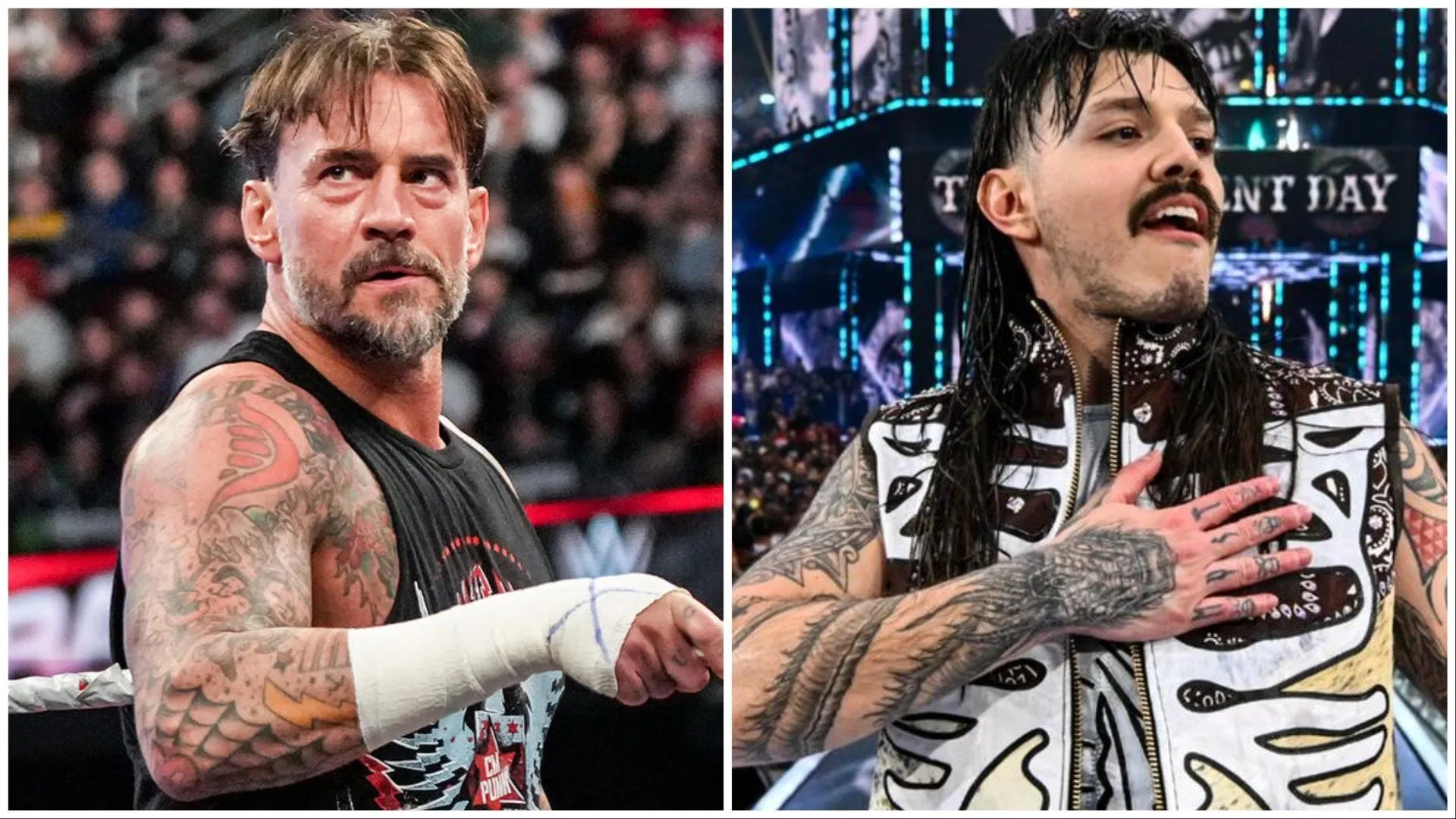 CM Punk and Dominik Mysterio. (Photo: WWE.com)