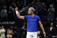 Carlos Alcaraz trong ảnh tại Cup Laver 2025 | Nguồn hình ảnh: Getty