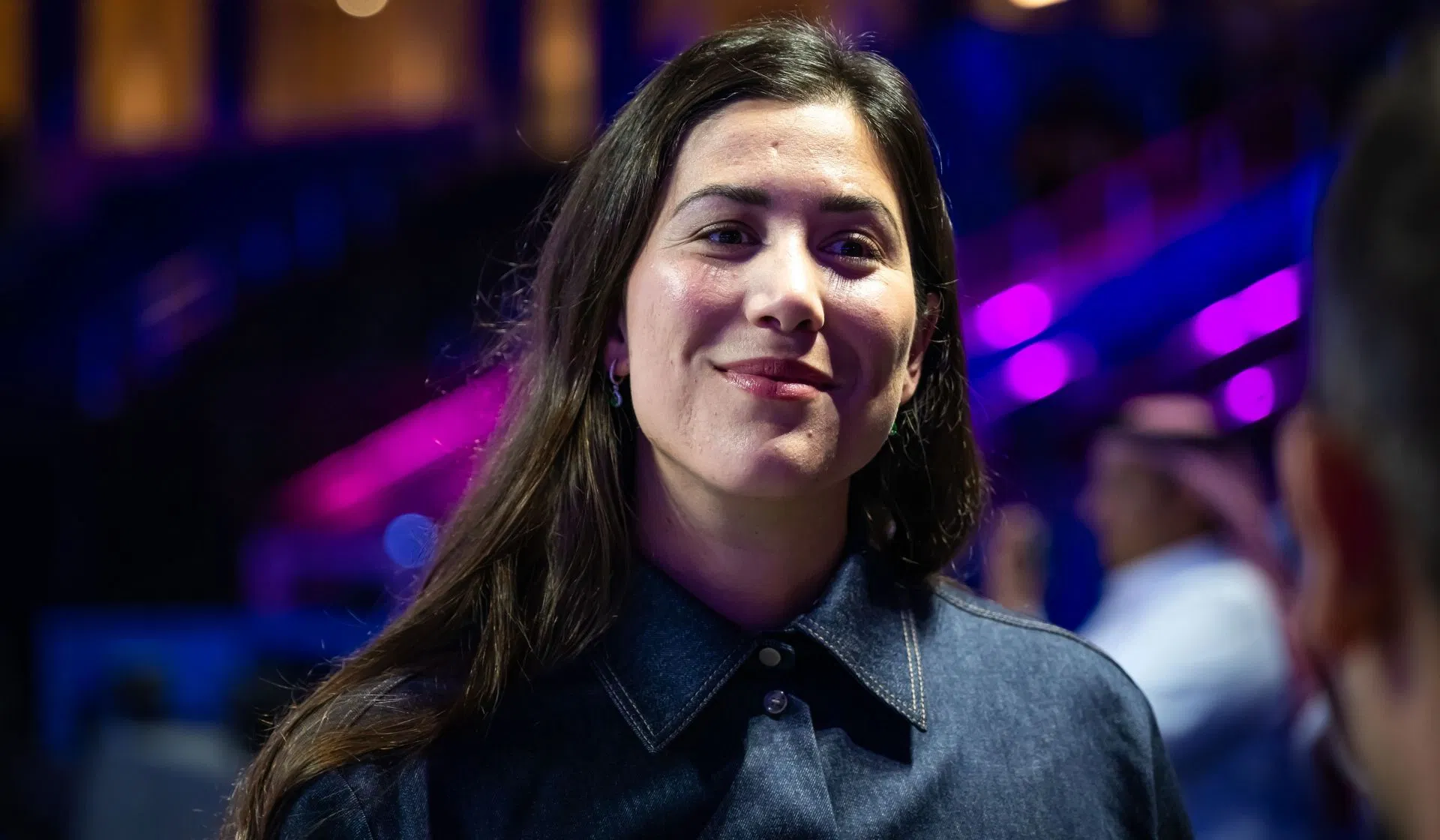 Garbine Muguruza at the 2024 WTA Finals. Image: Getty