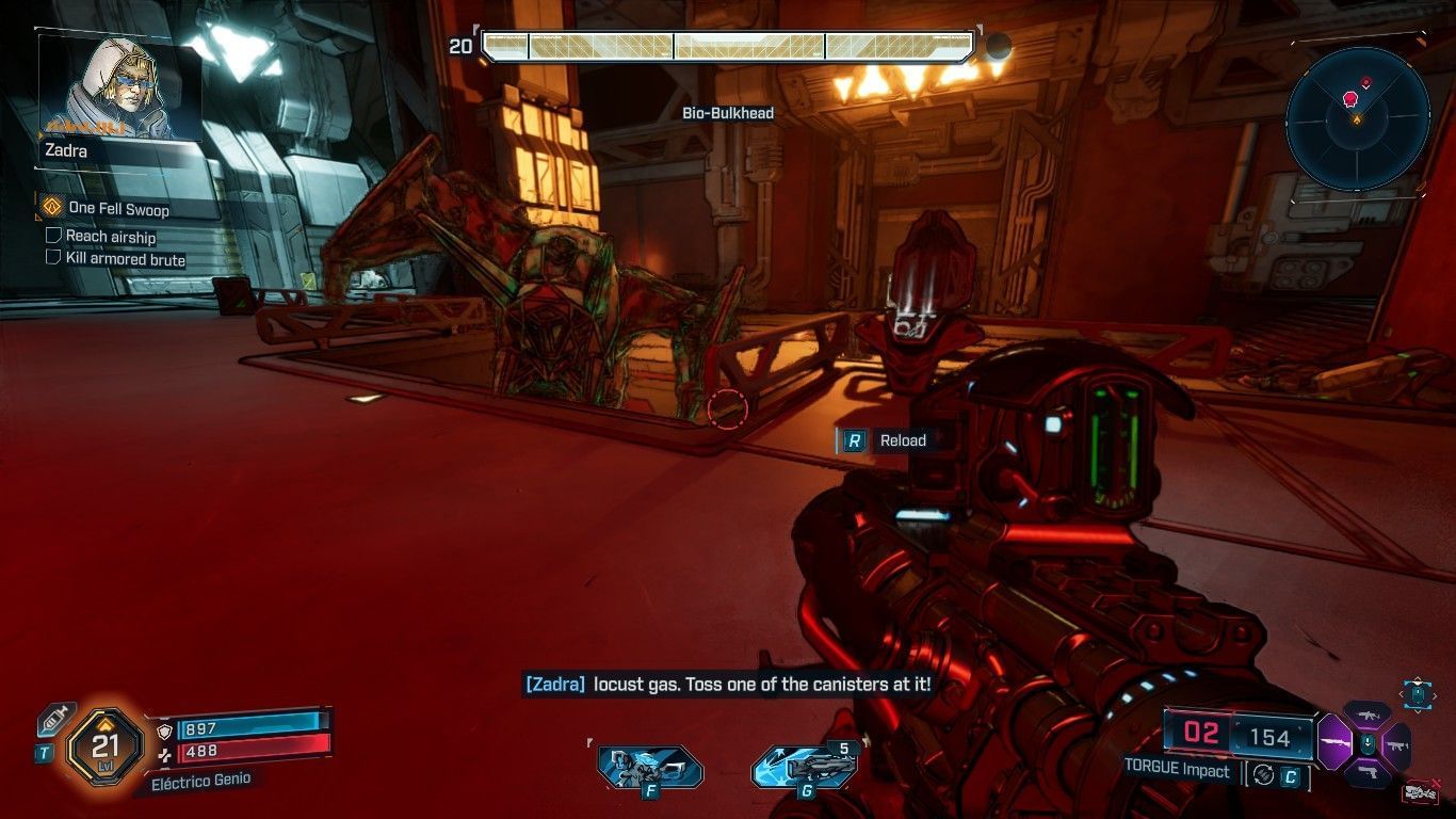 Defeat Bio-Bulkhead (Image via 2k | Sportskeeda Gaming)