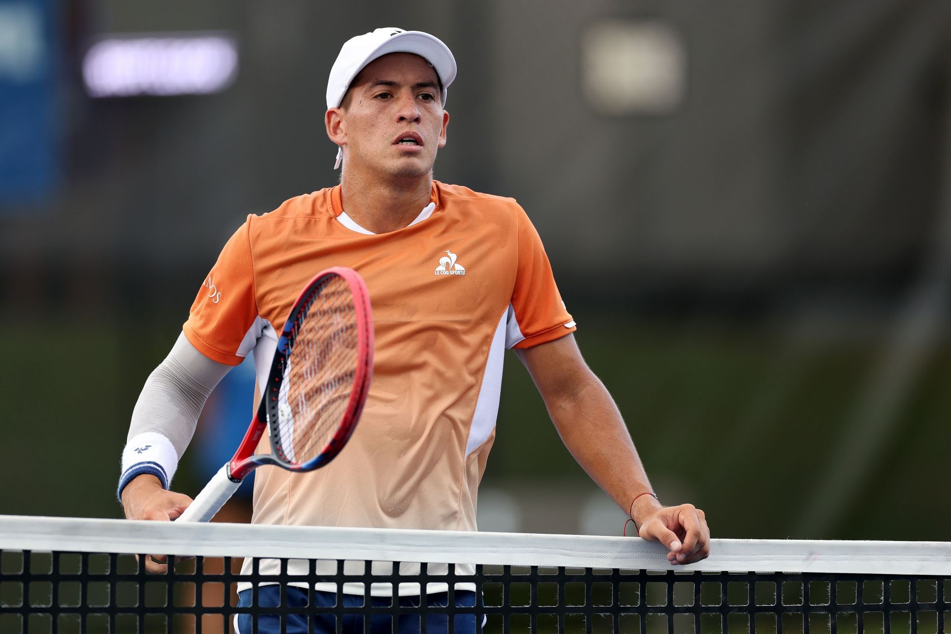 Sebastian Baez at the Winston-Salem Open 2025. (Photo: Getty)