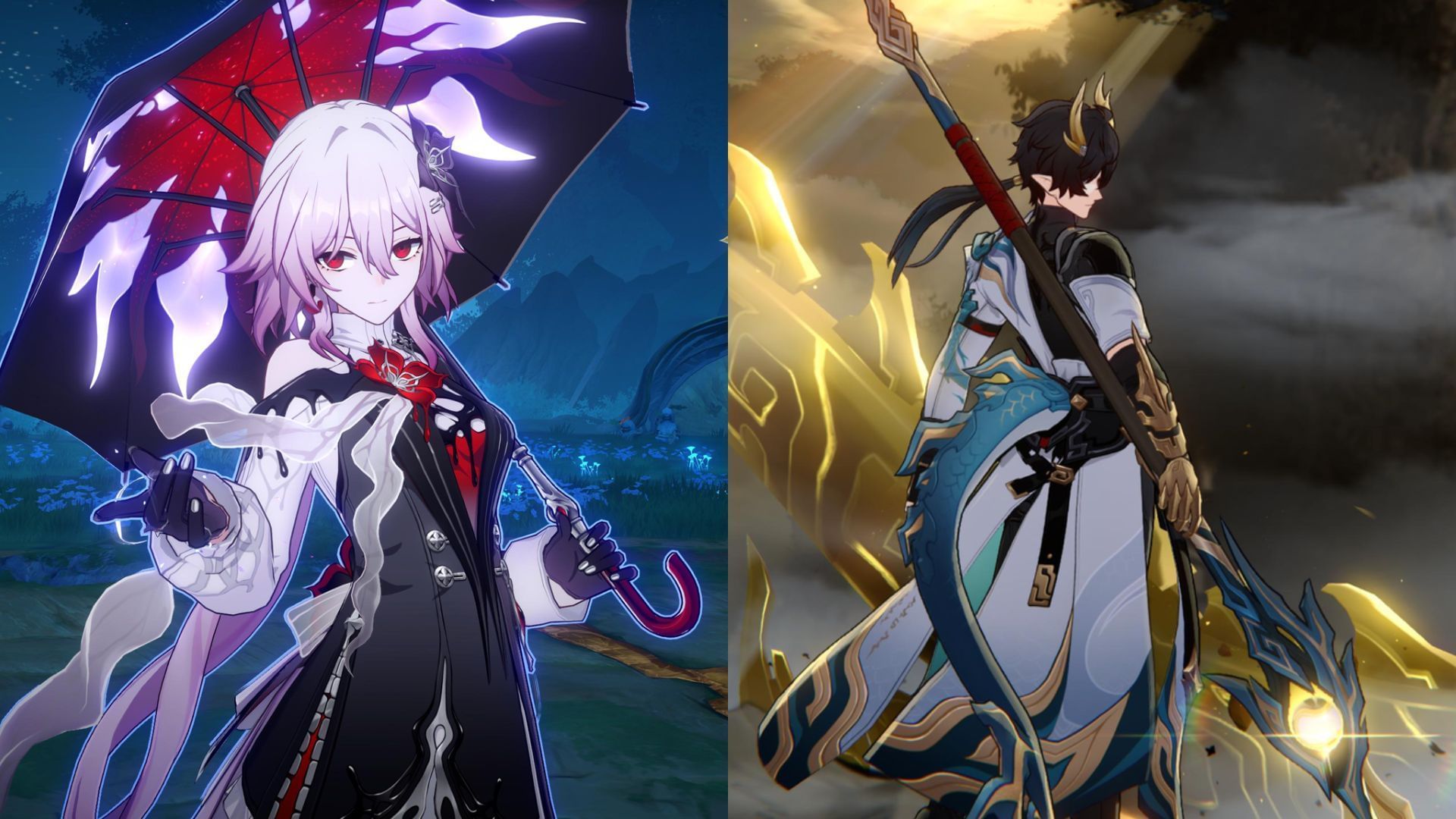 Two new characters from version 3.6 (Image via HoYoverse)