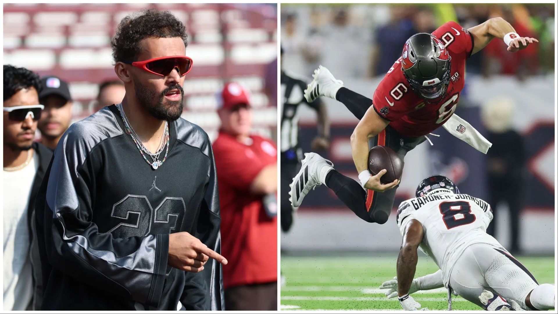 Trae Young lets out 3-word reaction as Baker Mayfield