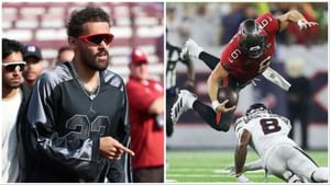 Trae Young lets out 3-word reaction as Baker Mayfield's feud with Texans safety heats up