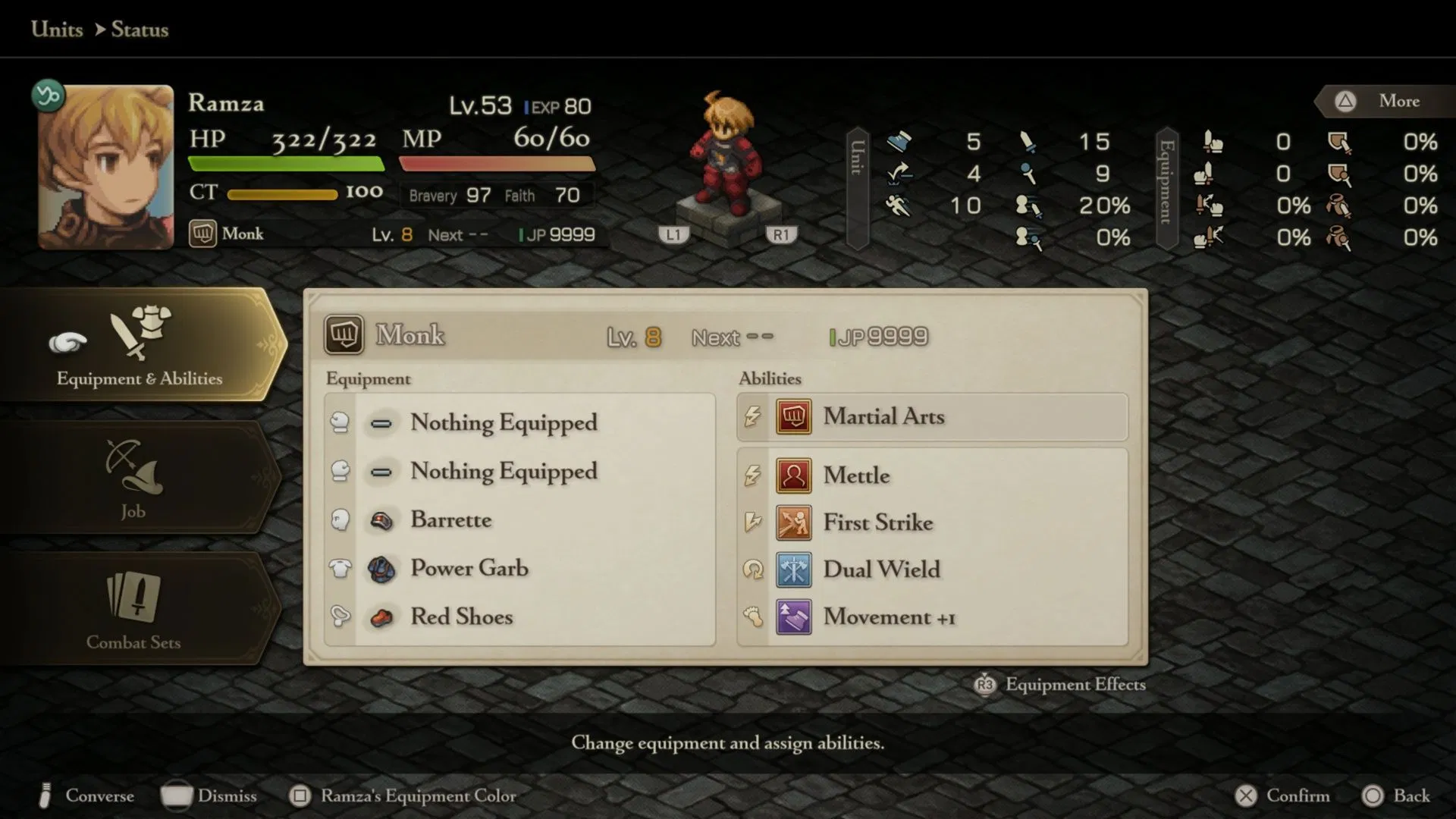 Final Fantasy The Ivalice Chronicles Combat Sets
