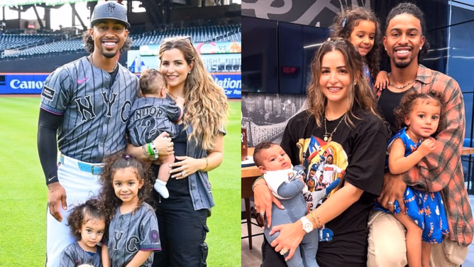 Francisco Lindor’s wife Katia proudly shows off similarities between son Koa and Mets’ shortstop with adorable message