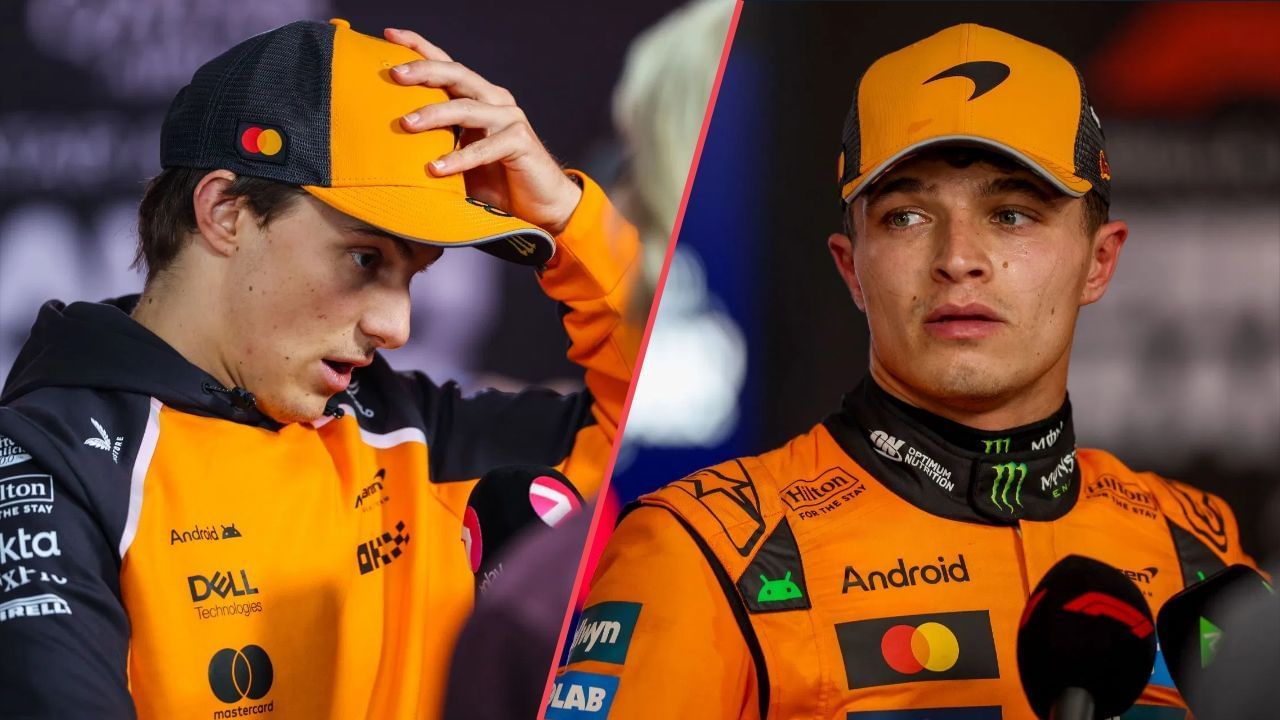 Oscar Piastri (L) and Lando Norris (R) | Image via Getty