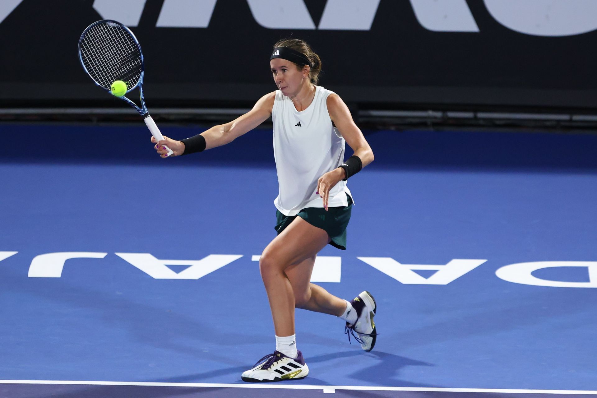 Bartunkova at the WTA 500 Guadalajara Open Akron - Day 5 - Source: Getty