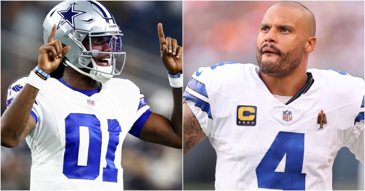 Dak Prescott makes feelings known being benched for Joe Milton late in game during Cowboys