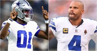 Dak Prescott makes feelings known on being benched for Joe Milton late in game during Cowboys' loss vs. Bears
