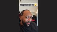 Marcus shows off his new hair on his IG story. (Credist: @heirmj523/IG)
