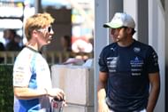 Liam Lawson and Carlos Sainz at the Monaco Grand Prix - Source: Getty