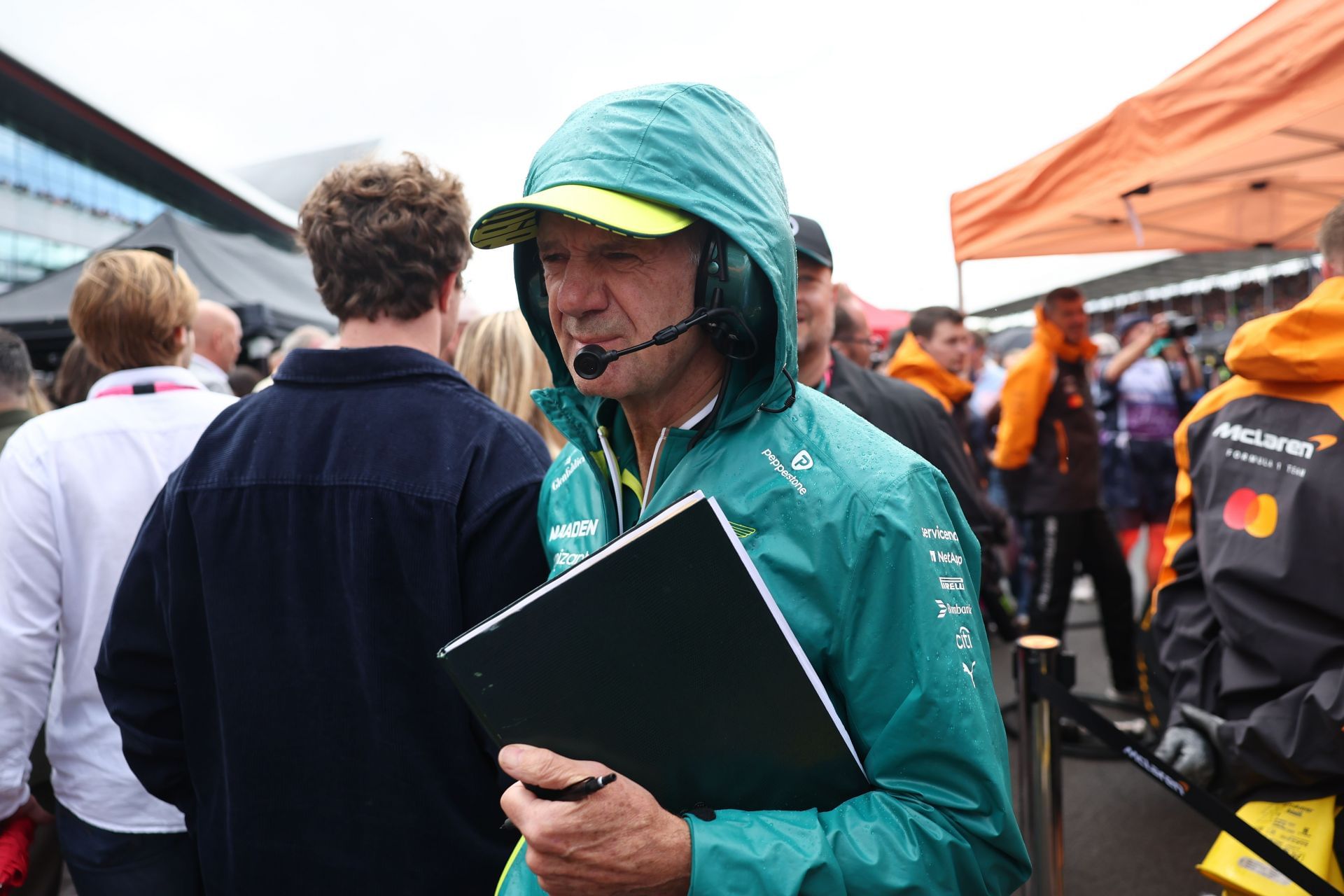 Adrian Newey at the British Grand Prix 2025 - Source: Getty