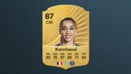 Sakina plays for France in international tournaments (Image via EA Sports)