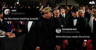 “Like Messi meeting Ronaldo”, “Loser meets the winner” - Fans react as Lamine Yamal embraces 28-year-old star at 2025 Ballon d’Or gala