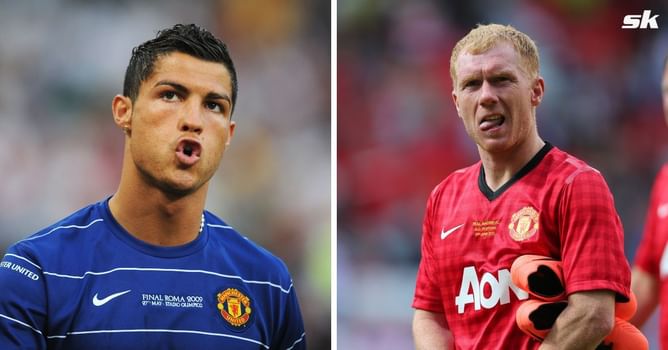 "As a team, we didn't like it" - Paul Scholes reveals problem Manchester United players had with Cristiano Ronaldo when he first joined