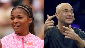 Gabby Thomas shouts out Andre Agassi as she navigates injury that led her to withdraw from the World Athletics Championships
