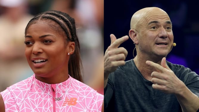 Gabby Thomas shouts out Andre Agassi as she navigates injury that led her to withdraw from the World Athletics Championships