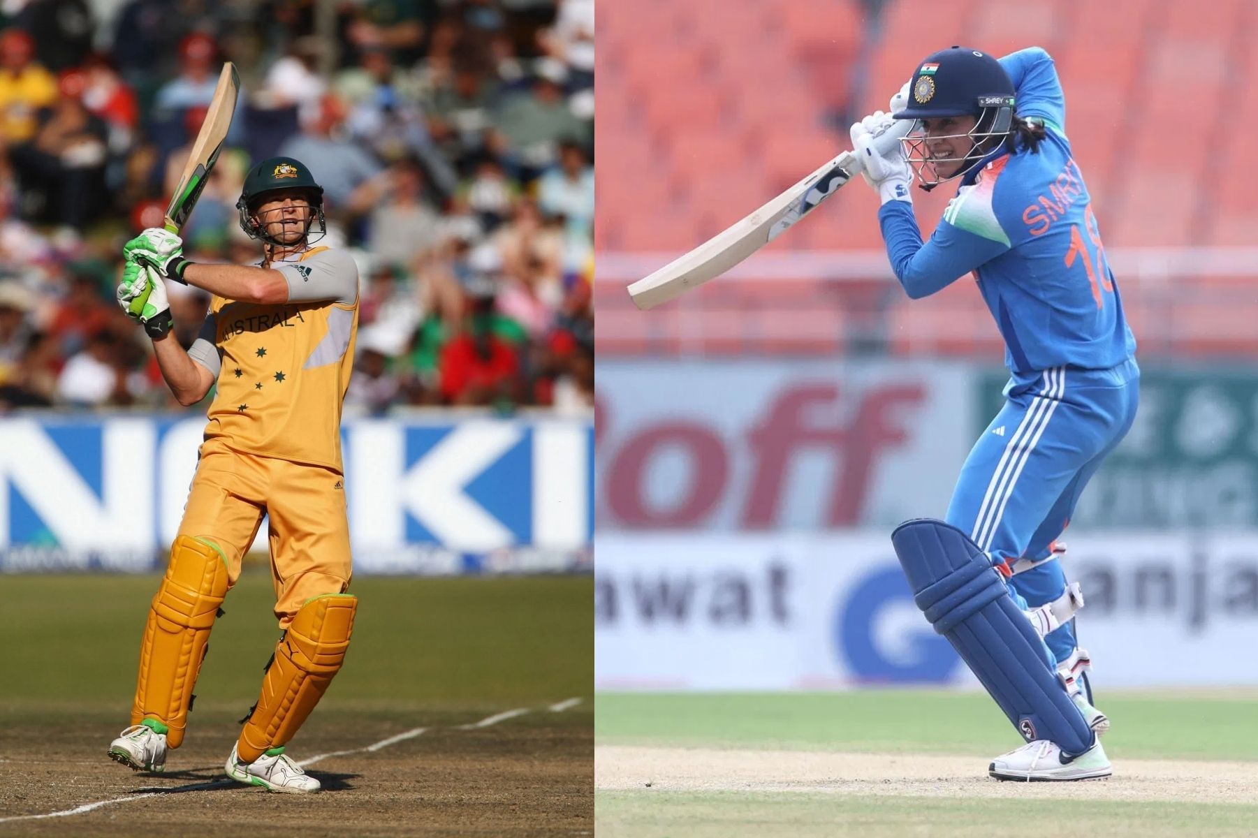 Smriti Mandhana, Adam Gilchrist 