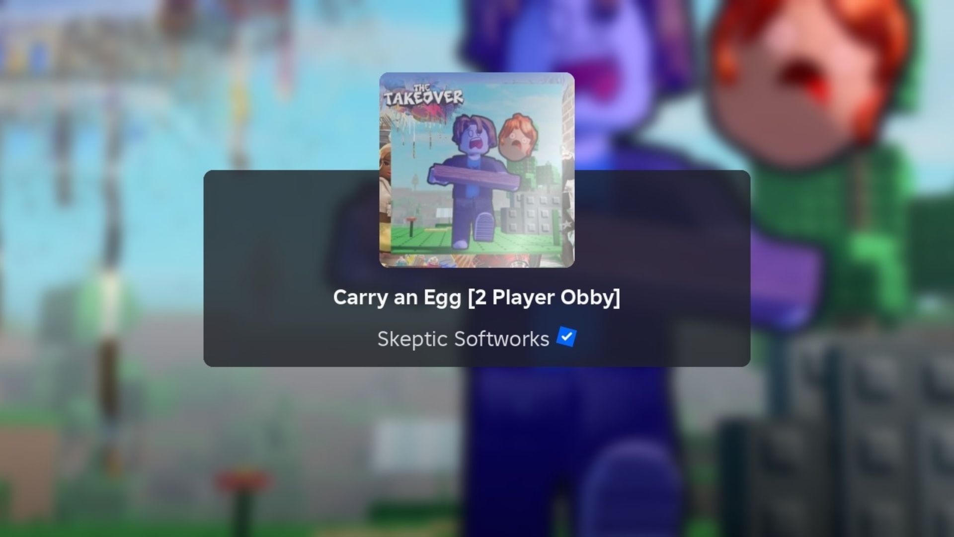 Carry an Egg Roblox (Image via Roblox)