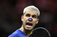 Carlos Alcaraz at the Laver Cup 2025 - Source: Getty