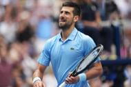 Djokovic at the 2025 US Open - Day 13 - Source: Getty