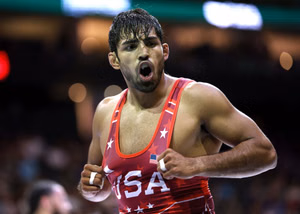 "I feel like I'm more of a vet now"- Zahid Valencia issues strong message ahead of participating at World Wrestling Championships