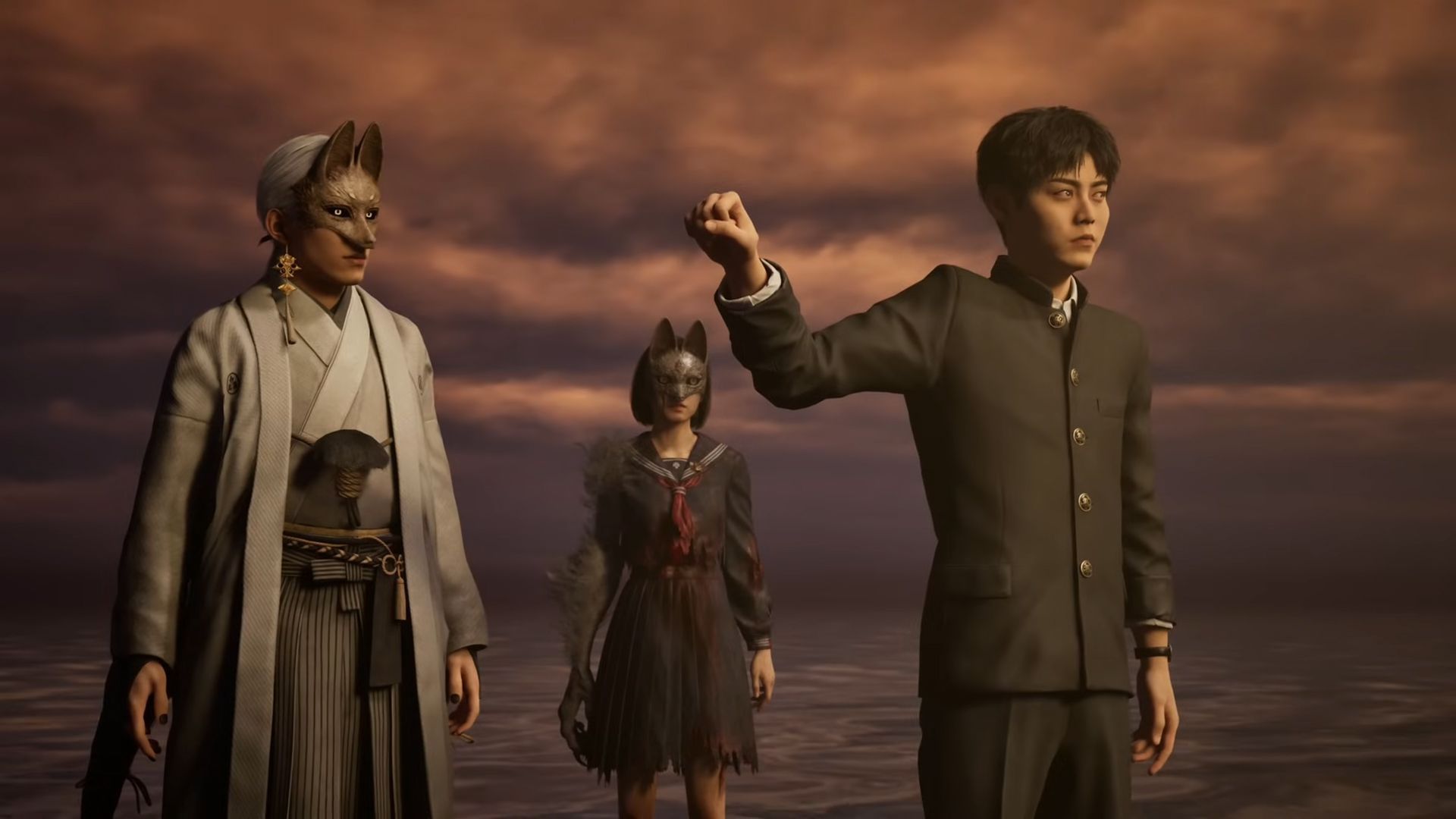 Fox&#039;s Wedding ending (Image via YouTube/@glp || Konami)