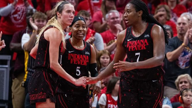 "Wouldn't have won any of our games without her" - Lexie Hull wholeheartedly credits $233,468 star for Fever's success vs Aces