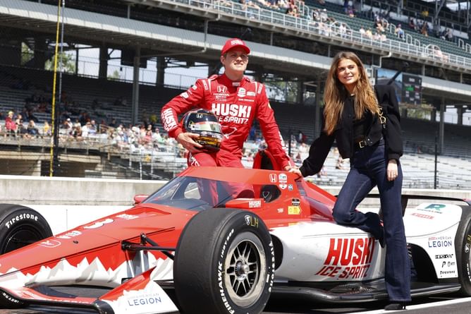 Indy 500 winner Marcus Ericsson's wife reveals 58-year-old fairytale-like coincidence after dreamy marriage