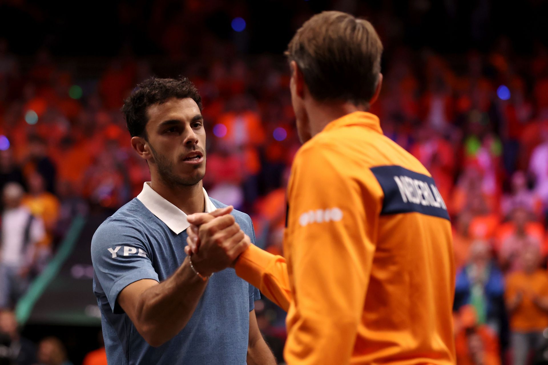 Cerundolo at the 2025 Davis Cup Qualifiers Second Round: Day 1 - Source: Getty