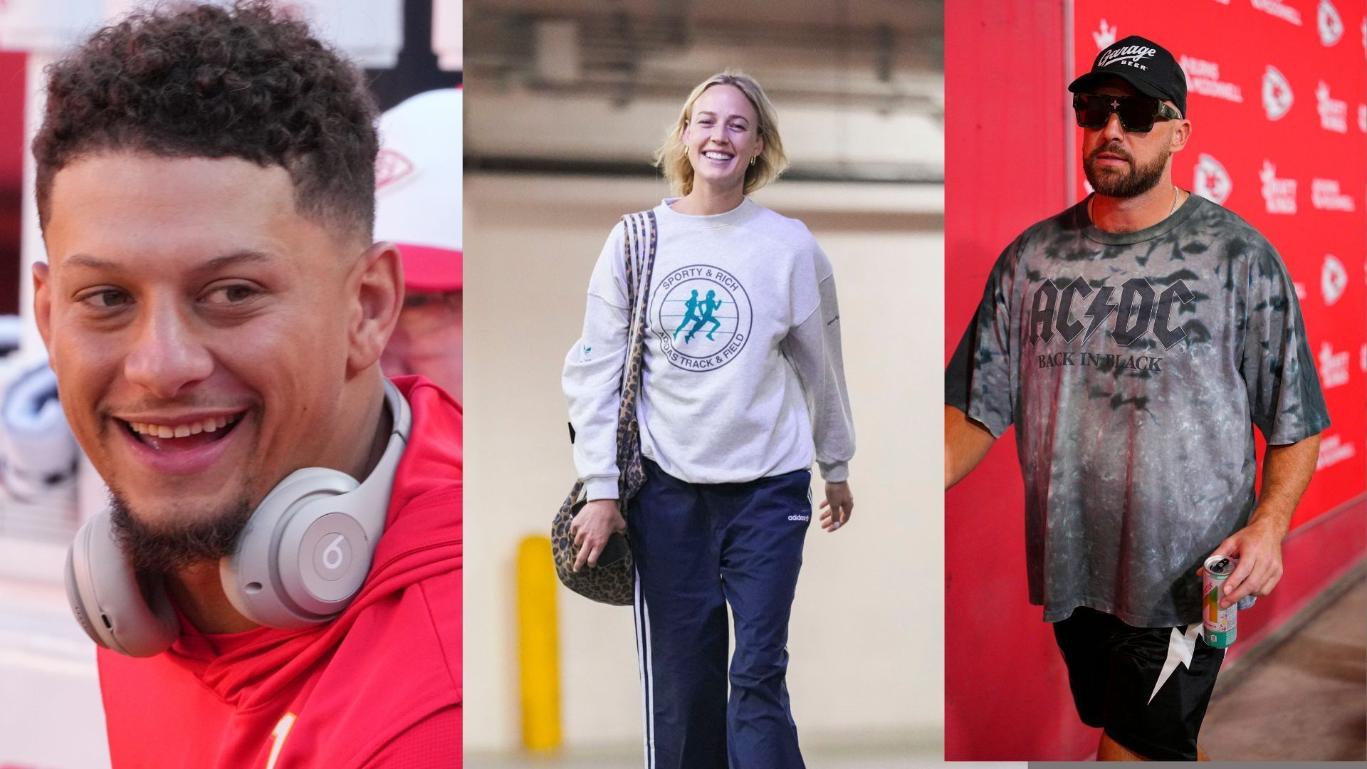 Patrick Mahomes x Travis Kelce x  Sophie Cunningham