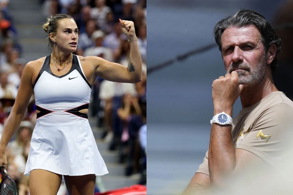 Aryna Sabalenka and Patrick Mouratoglou - Source: Getty