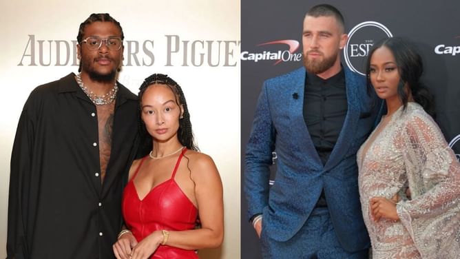 Jalen Green's GF Draya Michele sends 2-word message to Travis Kelce's ex Kayla Nicole as she shows off new curly hair look for special event