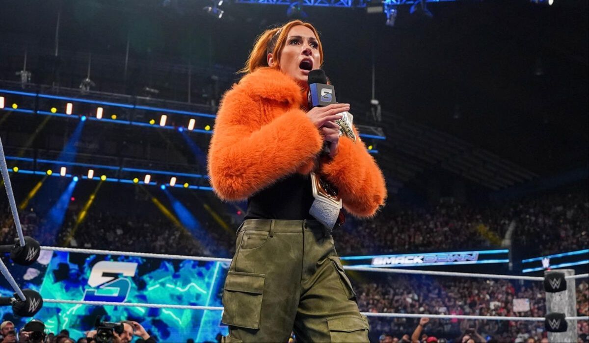 Becky Lynch main evented SmackDown this week. (Image via WWE.com)