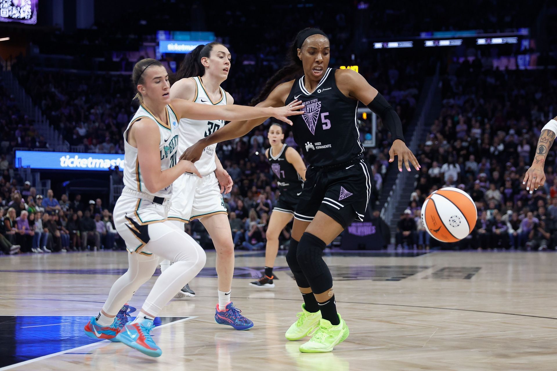 New York Liberty v Golden State Valkyries - Source: Getty