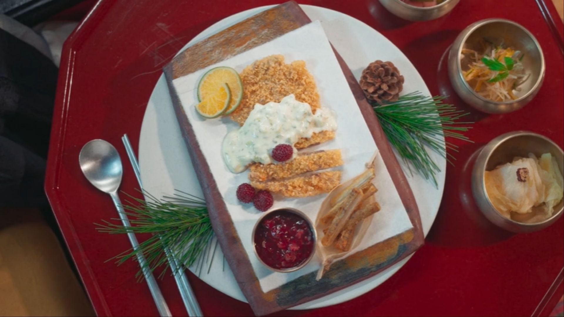 Beef schnitzel (Image via Netflix)
