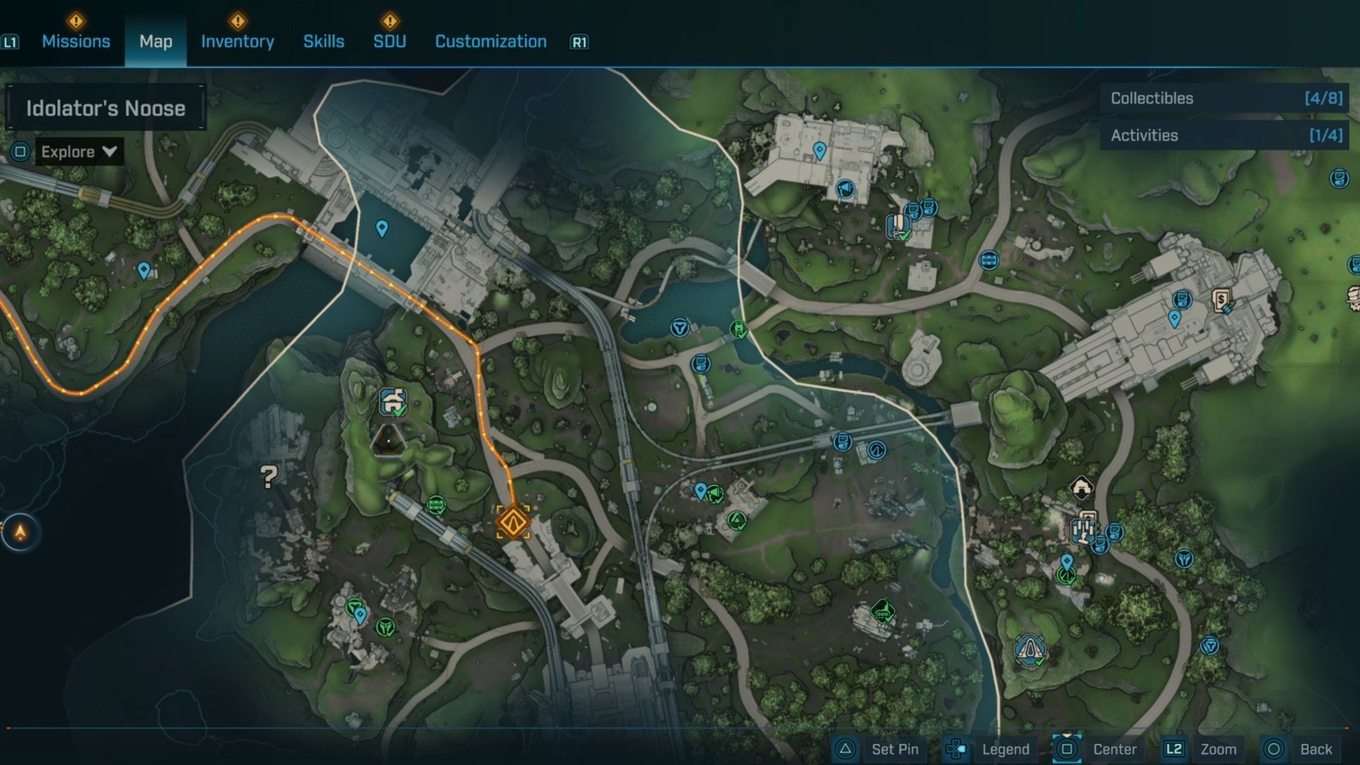 As you can see, there&#039;s a safe house very close to this quest (Image via 2K Games)